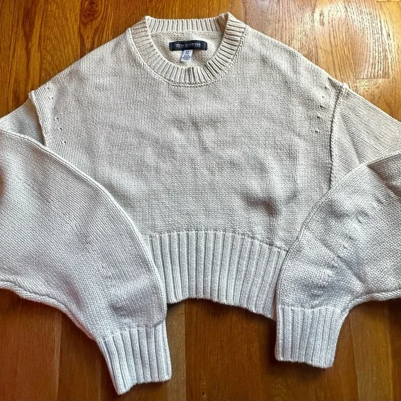 Urban Outfitters Cream Crew Neck Sweater - Picture 3 of 6